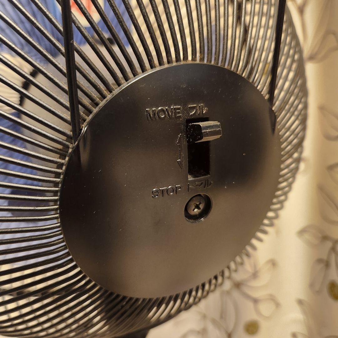 超希少　SANYO　卓上扇風機　EF-E003型　ブラック　訳有ジャンク