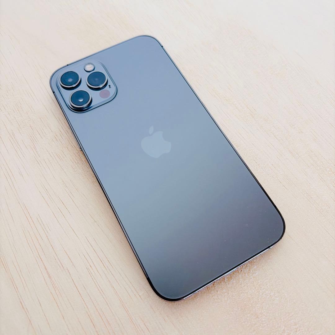 【超美品】 90％ iPhone 12pro 256GB グラファイト