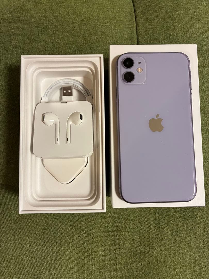 【香港版】Apple iPhone 11 パープル 64gb ジャンク品