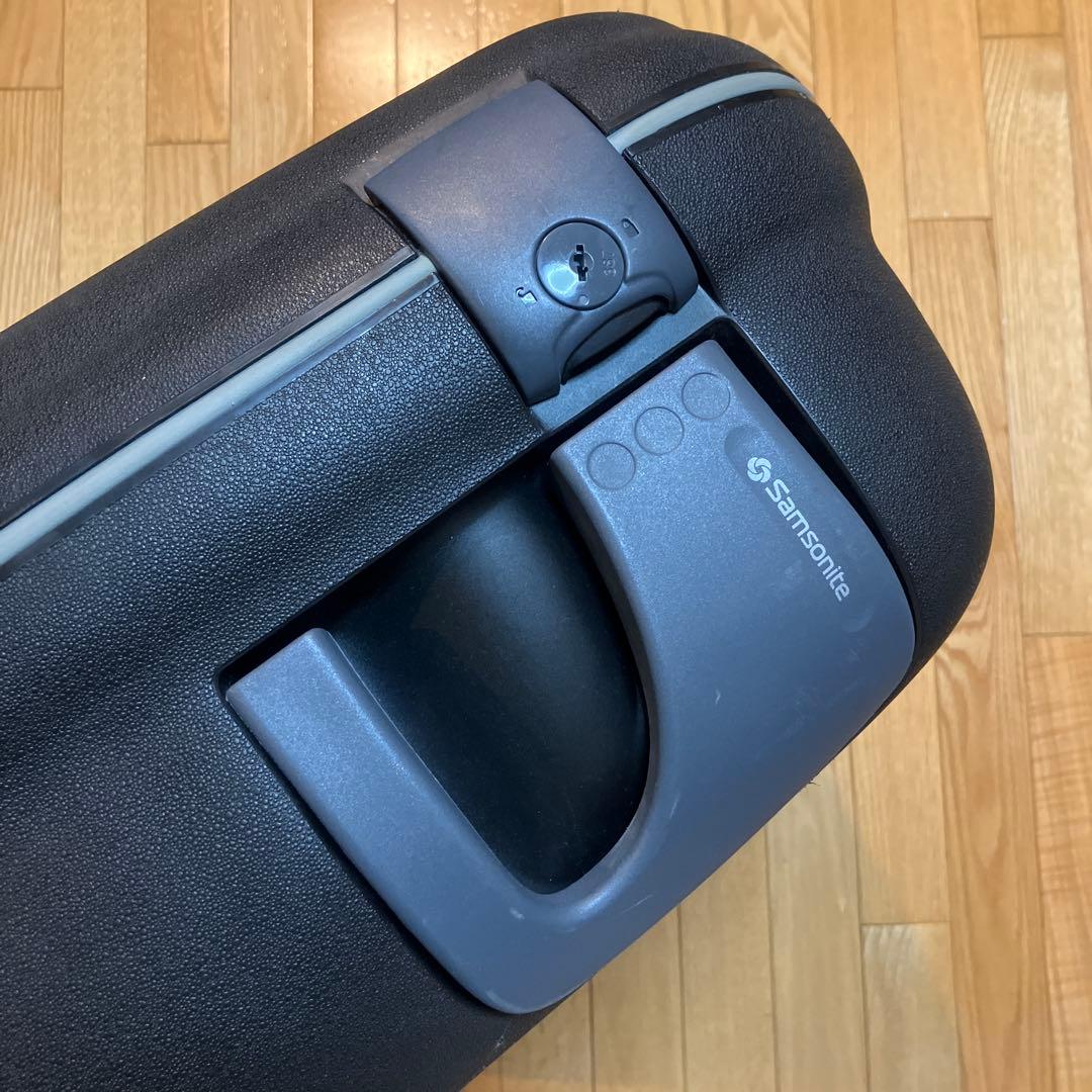 Samsonite サムソナイト オイスター 欧州 ビンテージ スーツケース 黒