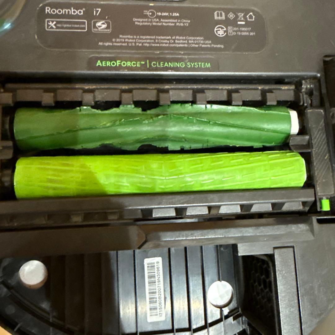 林丁　Roomba i7ロボット掃除機 本体 ブラック 取扱説明書付き