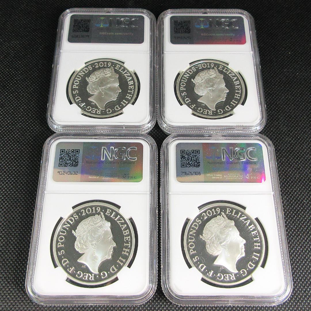 2019 イギリス タワー・オブ・ロンドン コンプリートセット 銀貨 