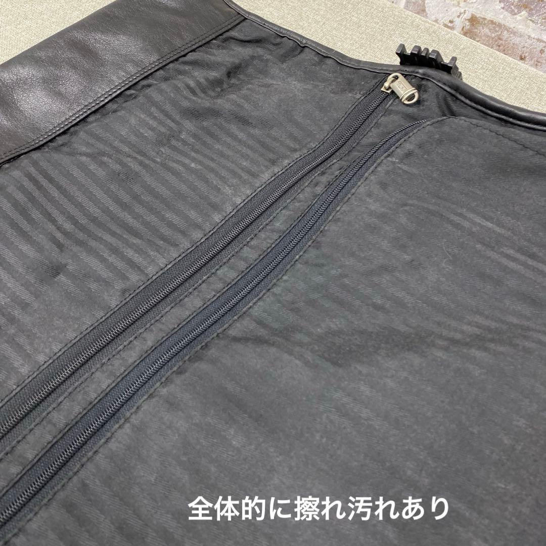 ③N985＊ TUMI ガーメントバッグ ブラック 大容量