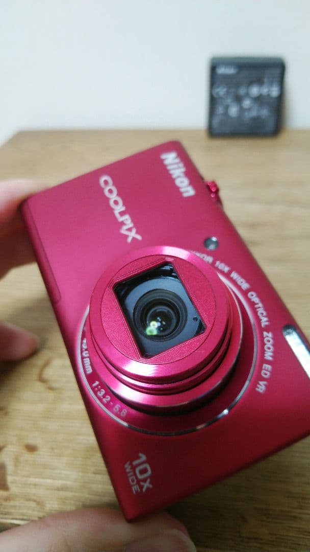 Nikon COOLPIX S6200 レッド　コンデジ　デジカメ