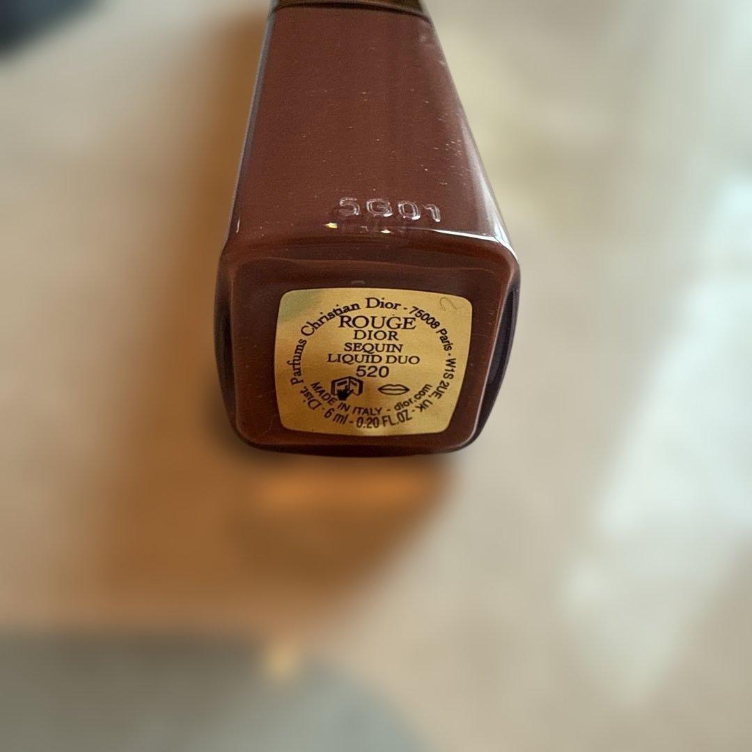 限定版‼︎DIOR ルージュ ディオール シークイン リキッド デュオ 520