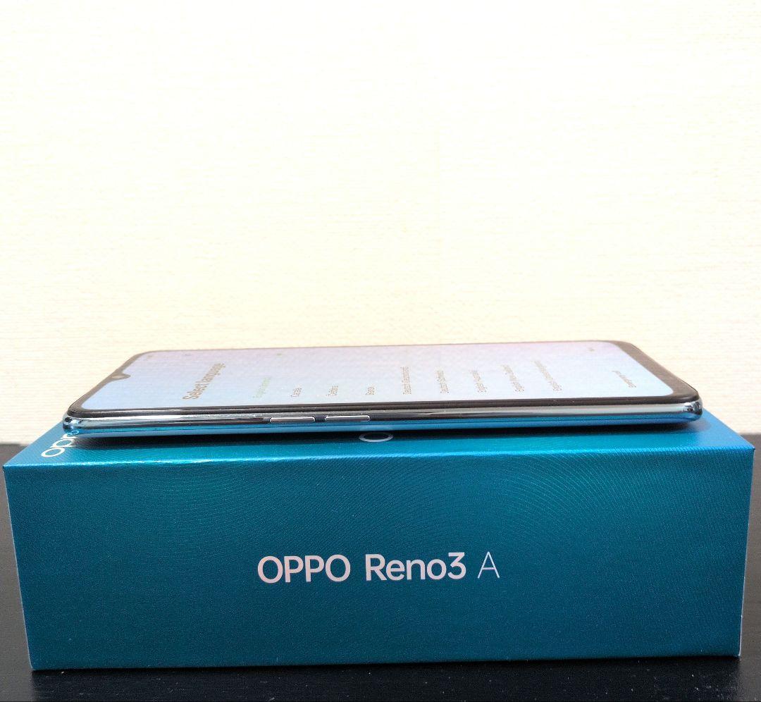 イブ【美品・初期化済】OPPO Reno3 A ホワイト SIMフリー