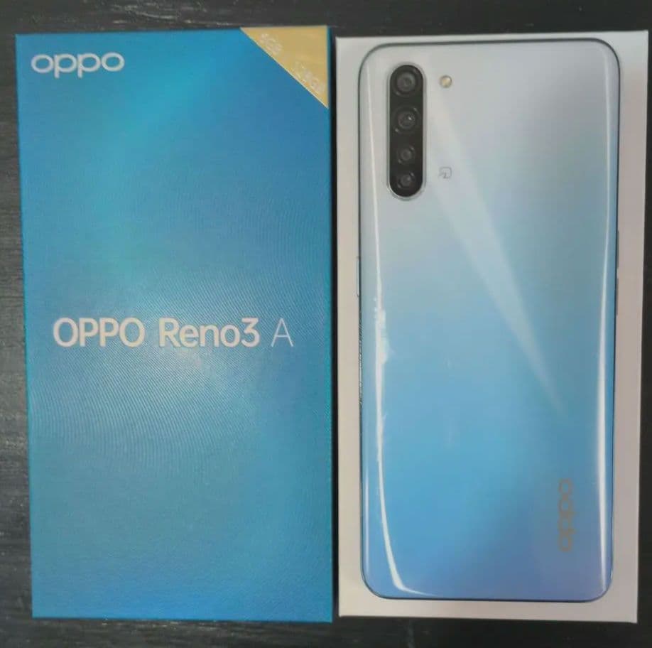 イブ【美品・初期化済】OPPO Reno3 A ホワイト SIMフリー