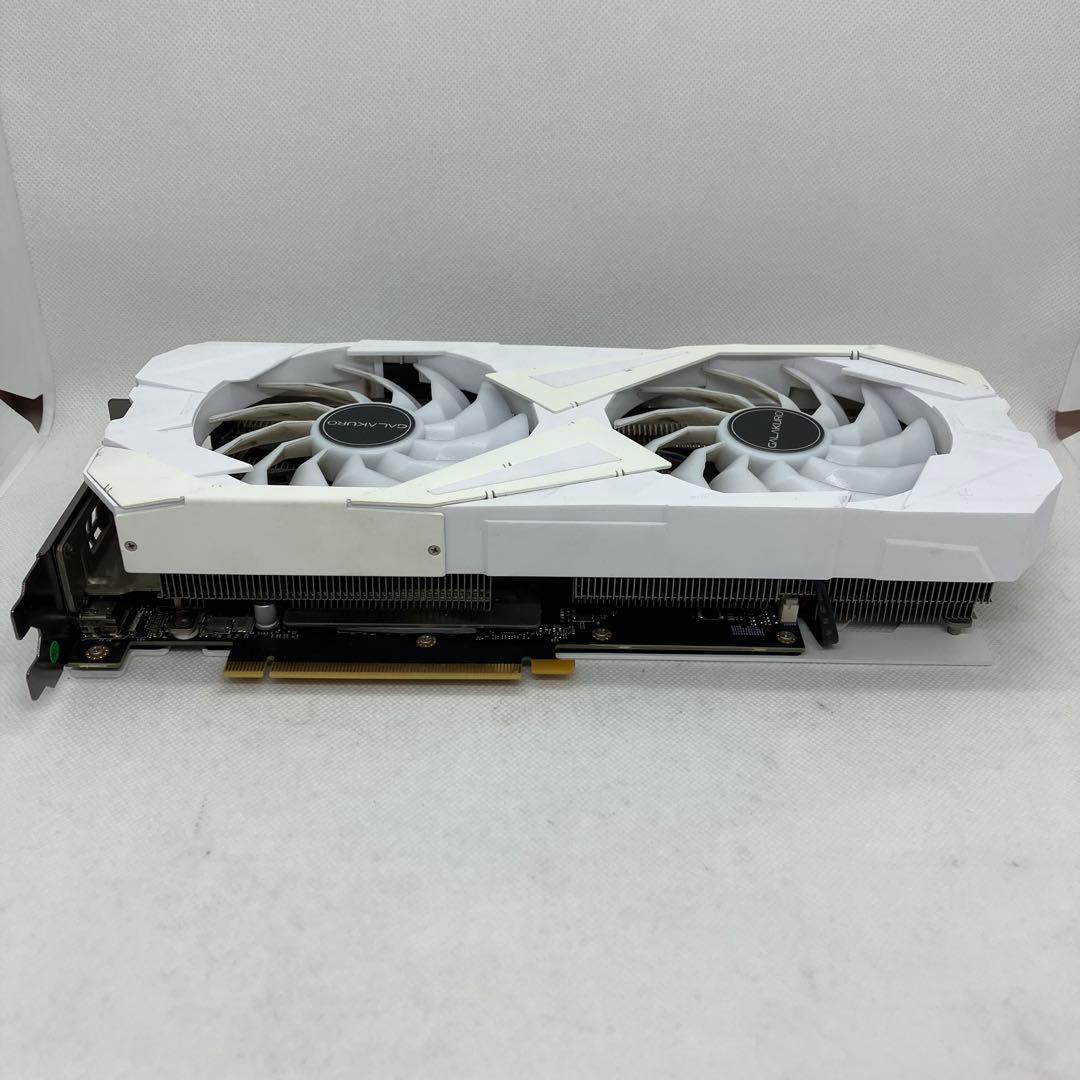グラフィックボード・グラボ・ビデオカード GALAKURO GK-RTX3060Ti-E8GB/WHITE/LHR 165