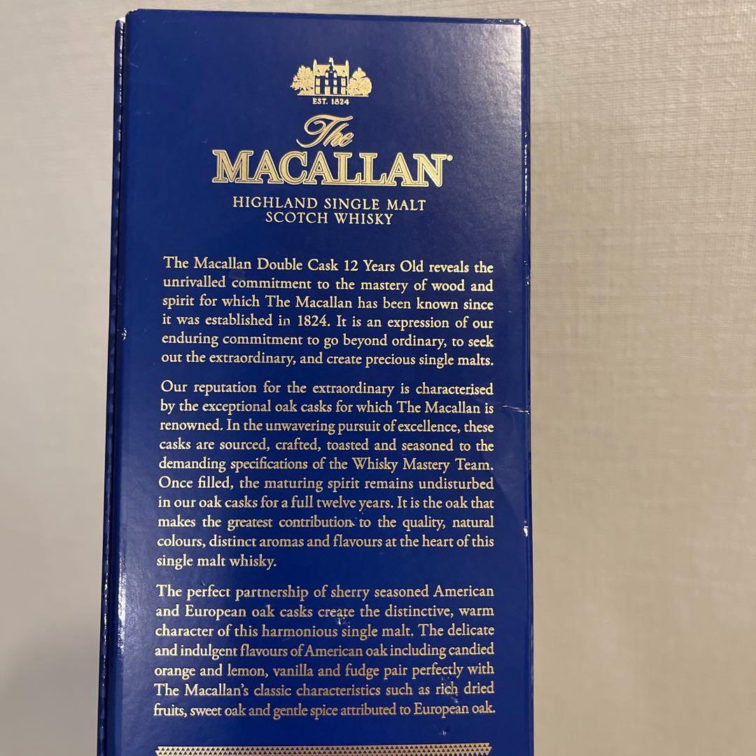 Macallan 12 Double Cask マッカラン12年ダブルカスク