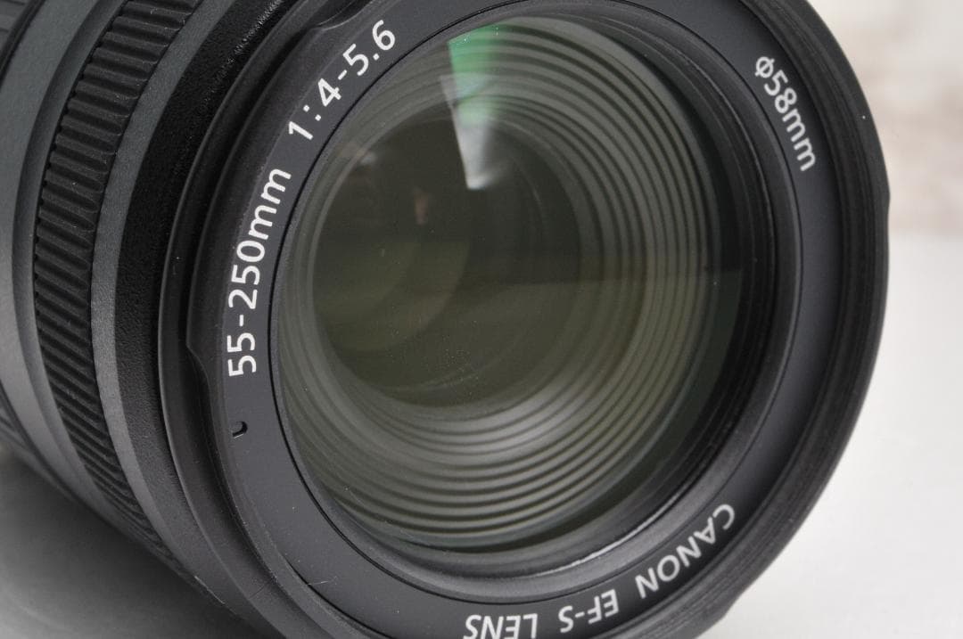 美品❣️Canon EF-S 55-250mm IS⭐️手ぶれ補正 望遠 動作品