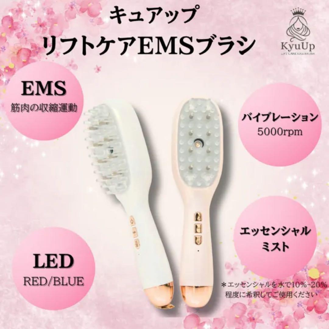ハントキー ミストリフトケアブラシ MHB-1-P EMS美顔器 ピンク