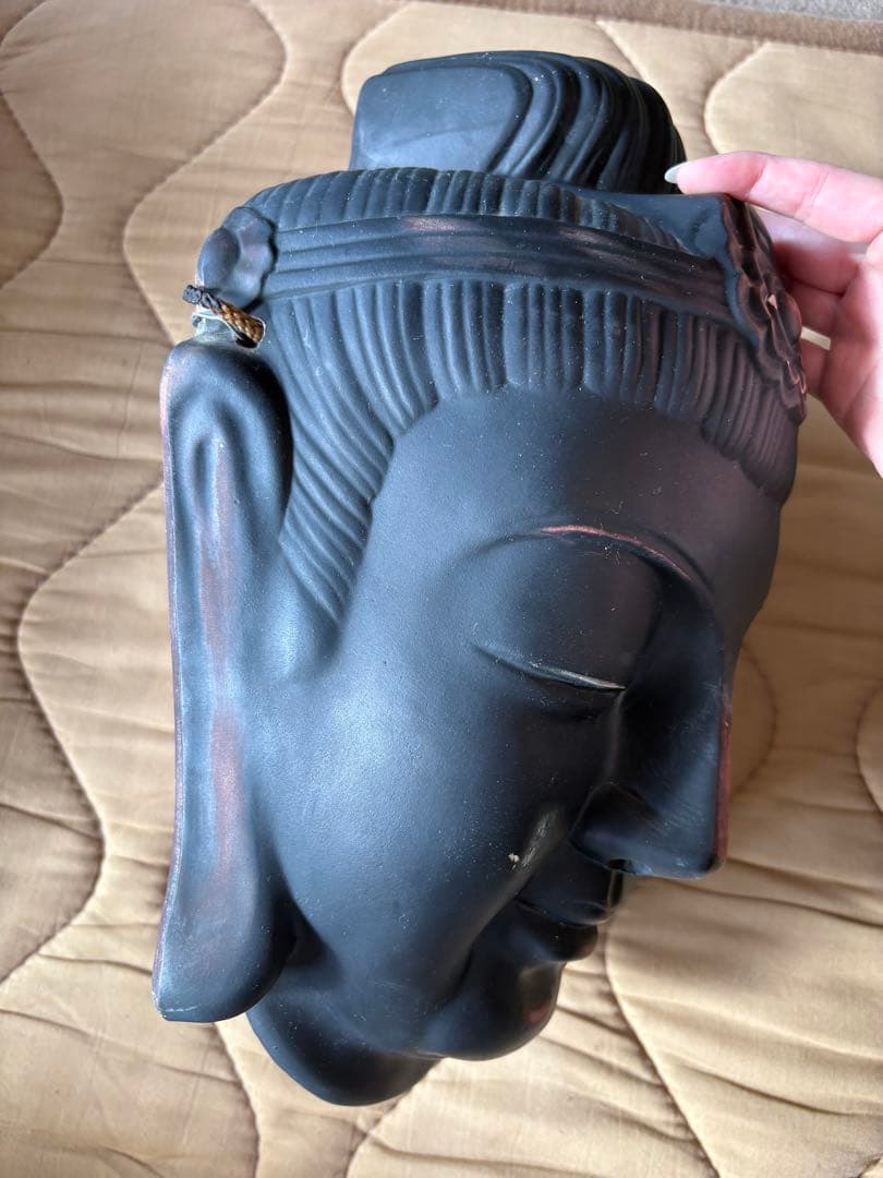 お面　仏頭　観音様　壁掛け　置物