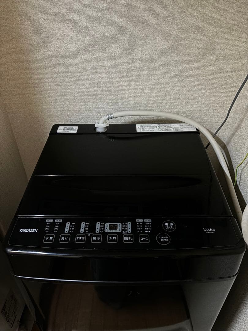 本日最終『美品』全自動洗濯機　6kg 送料込み