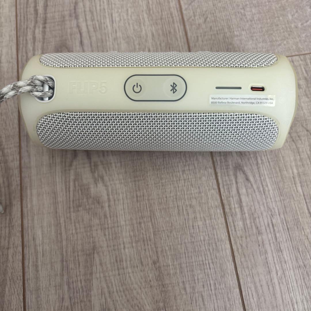 JBL FLIP5 ホワイト ワイヤレススピーカー