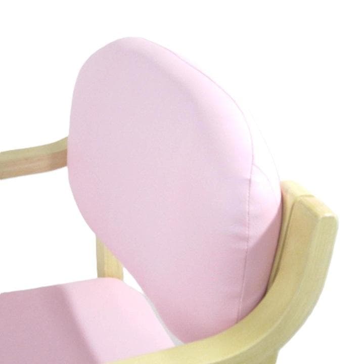 スタッキングチェア ケアー ピンク　座高39・43ｃｍ　掛心地　良い　 小柄