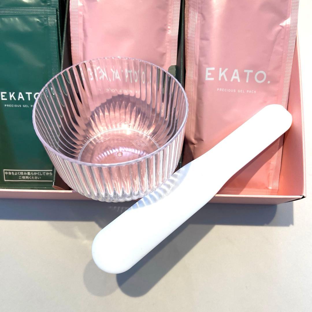 EKATO プレシャスジェルパック6回分 （スパチュラ&カップ付けられます）