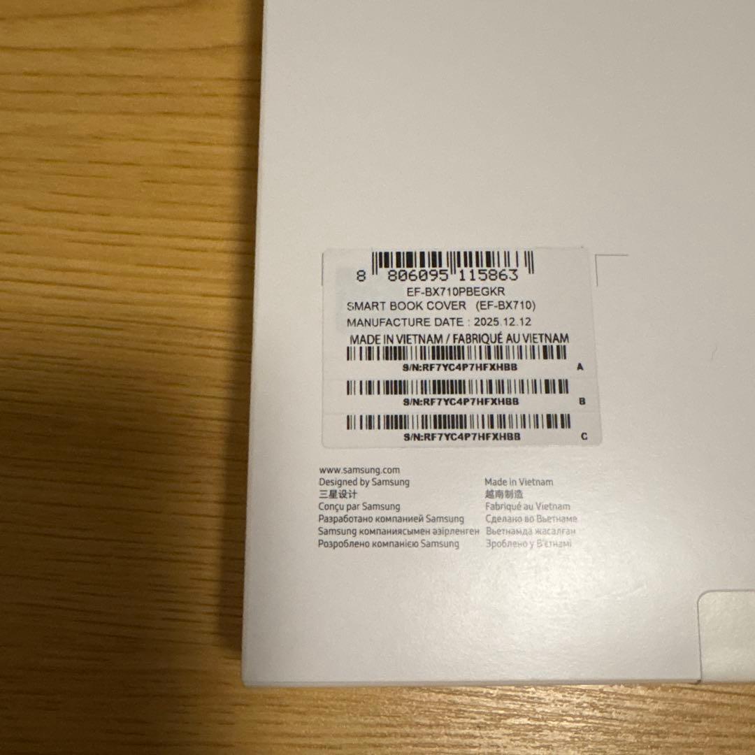 [未開封]GalaxyTab S10FE/S10Lite対応スマートブックカバー