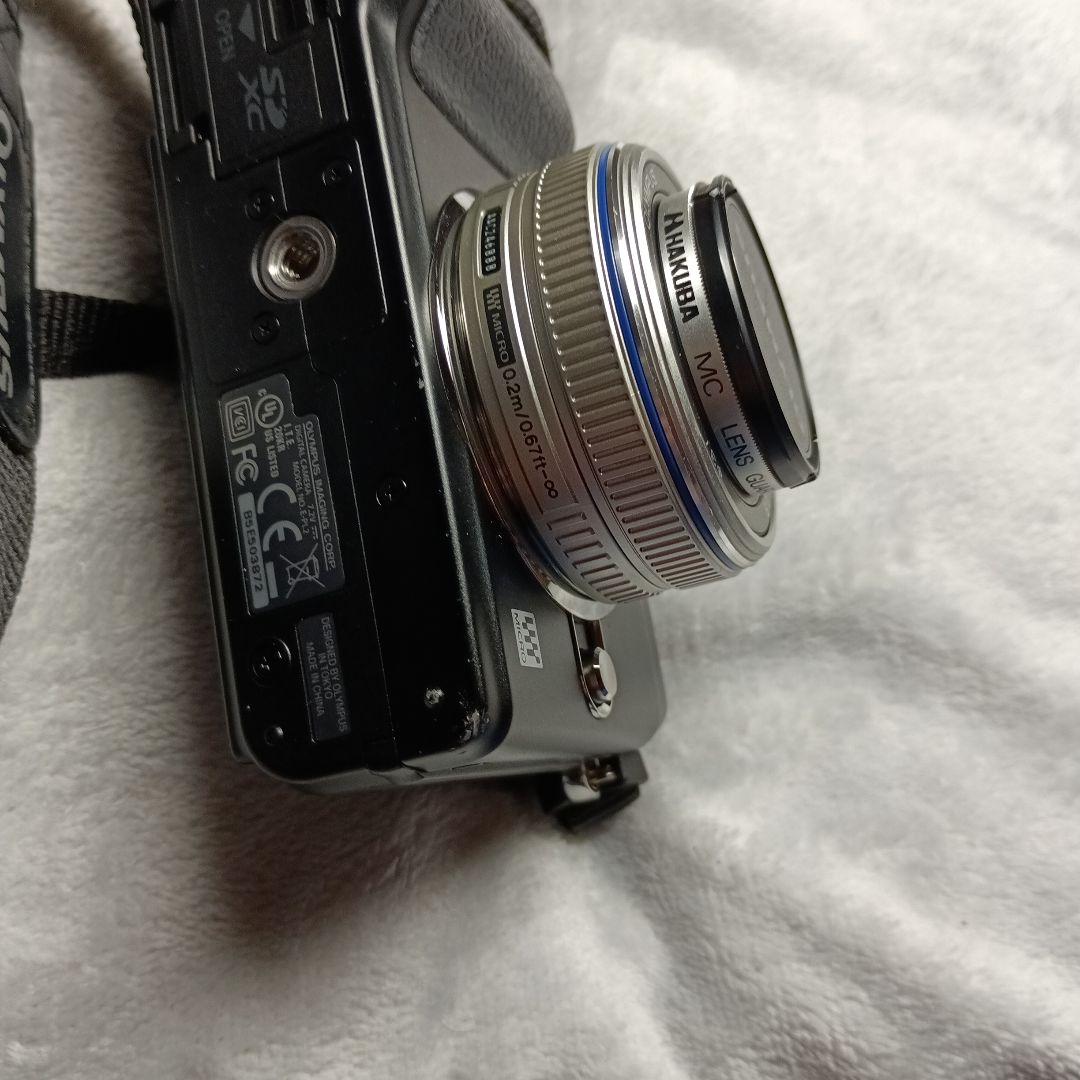 OLYMPUS E−PL2 ミラーレス一眼　レンズ2本セット　カバー付き
