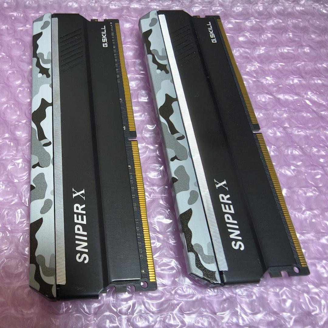 【32GB】G.Skill F4-3600C19D-32GSXWB 16GB2枚