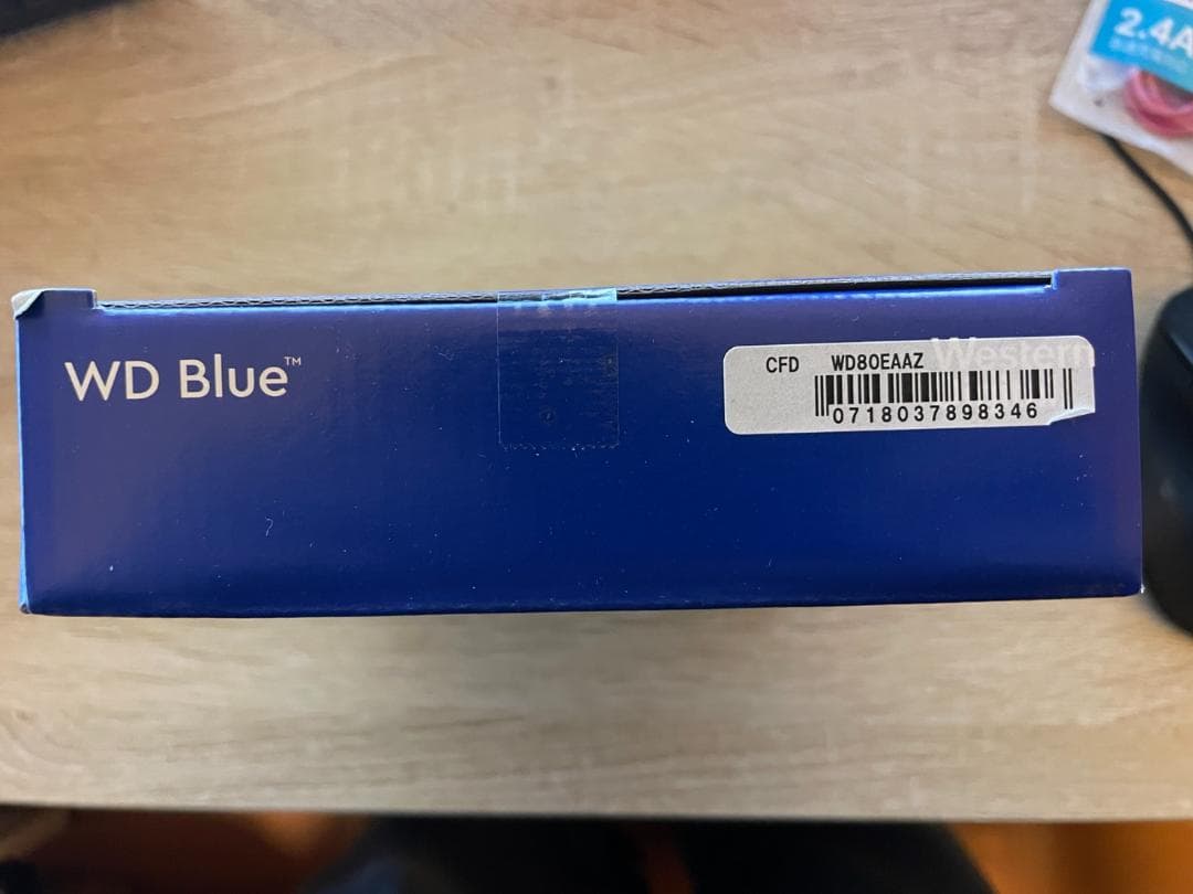 【新品未開封】Western Digital WD80EAAZ 8TB HDD