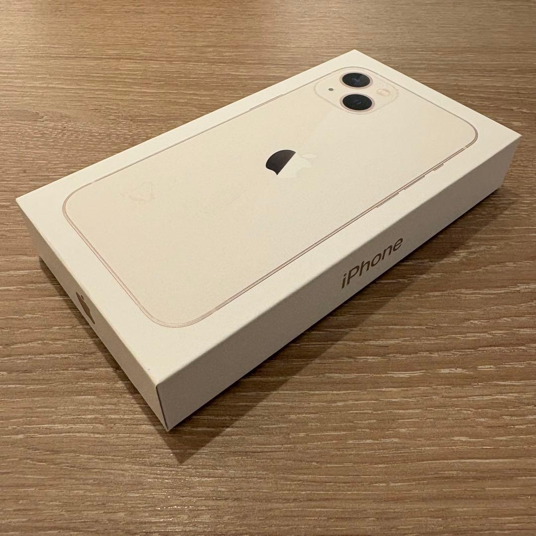 iPhone13 スターライト 128GB SIMフリー　バッテリー85%