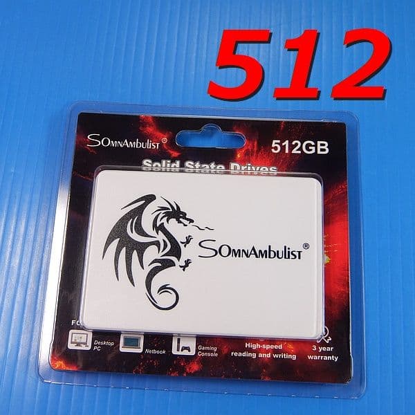 【SSD 512GB】SomnAmbuList H650 2.5inch SAT