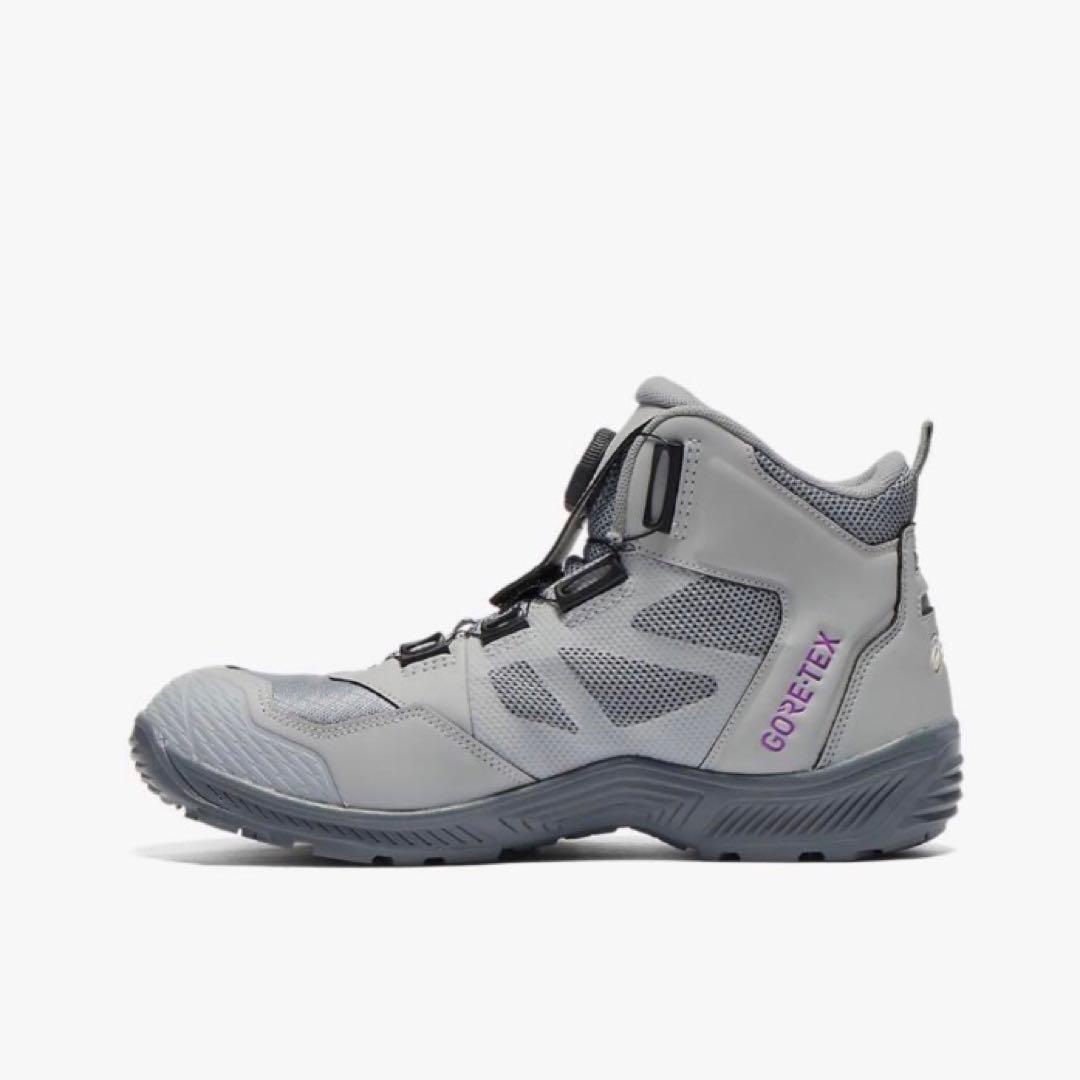 ASICS 安全靴　限定グレー×バーチCP604 GORE-TEX 26.5cm