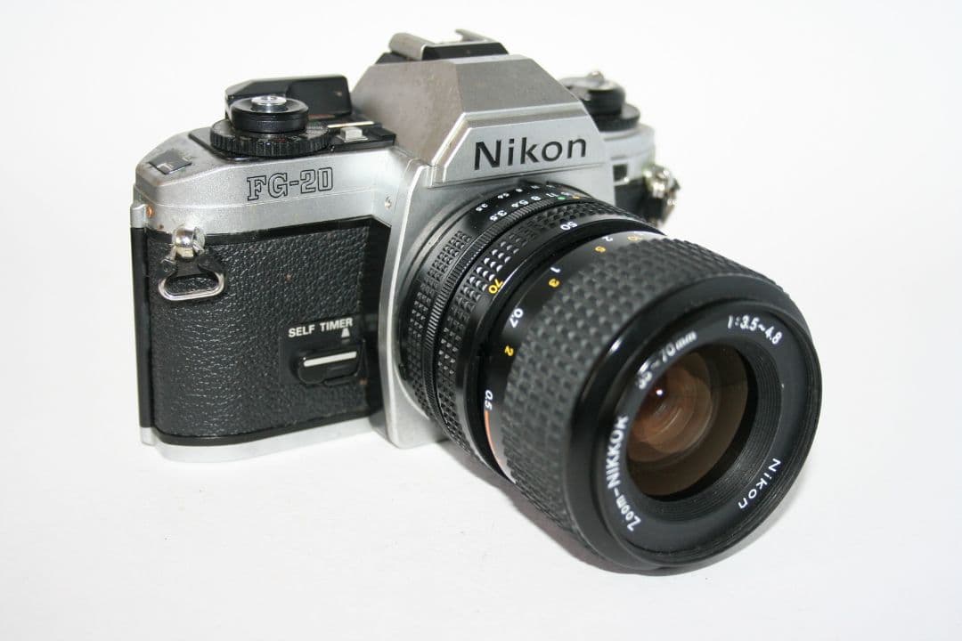 【動作品】Nikon FG-20 + 35-70mm F3.5-4.8 Ai-S