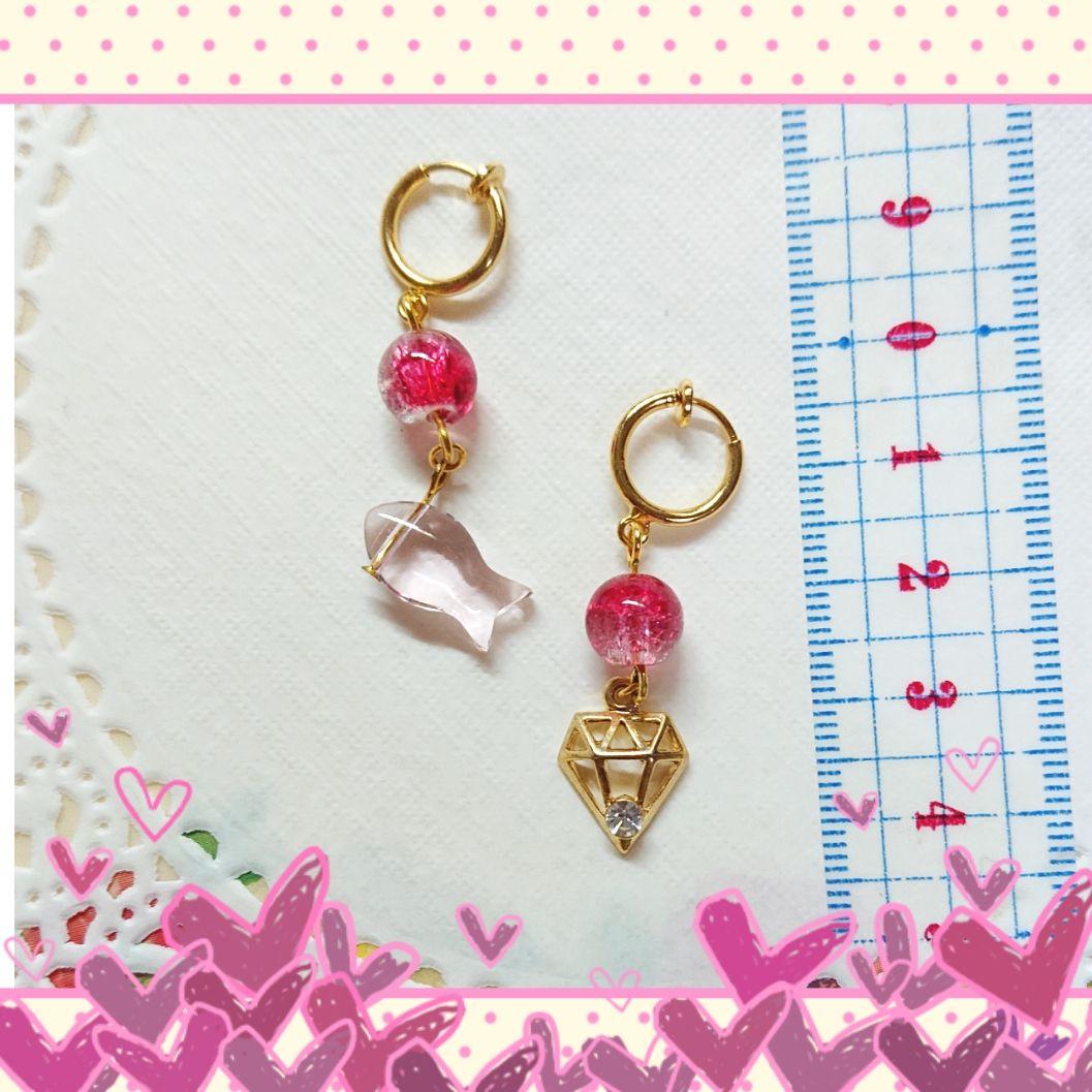 ウネなイヤリング♡