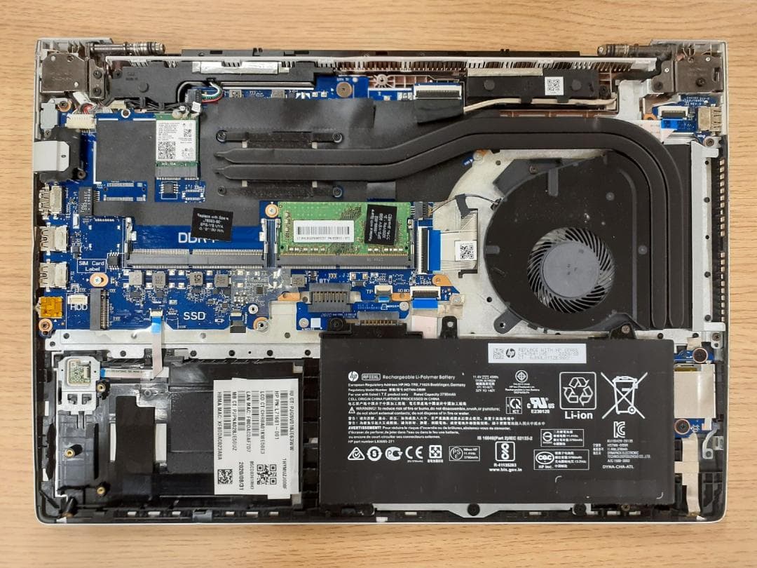 80L0330-05【ジャンク】HP ProBook 450 G7 液