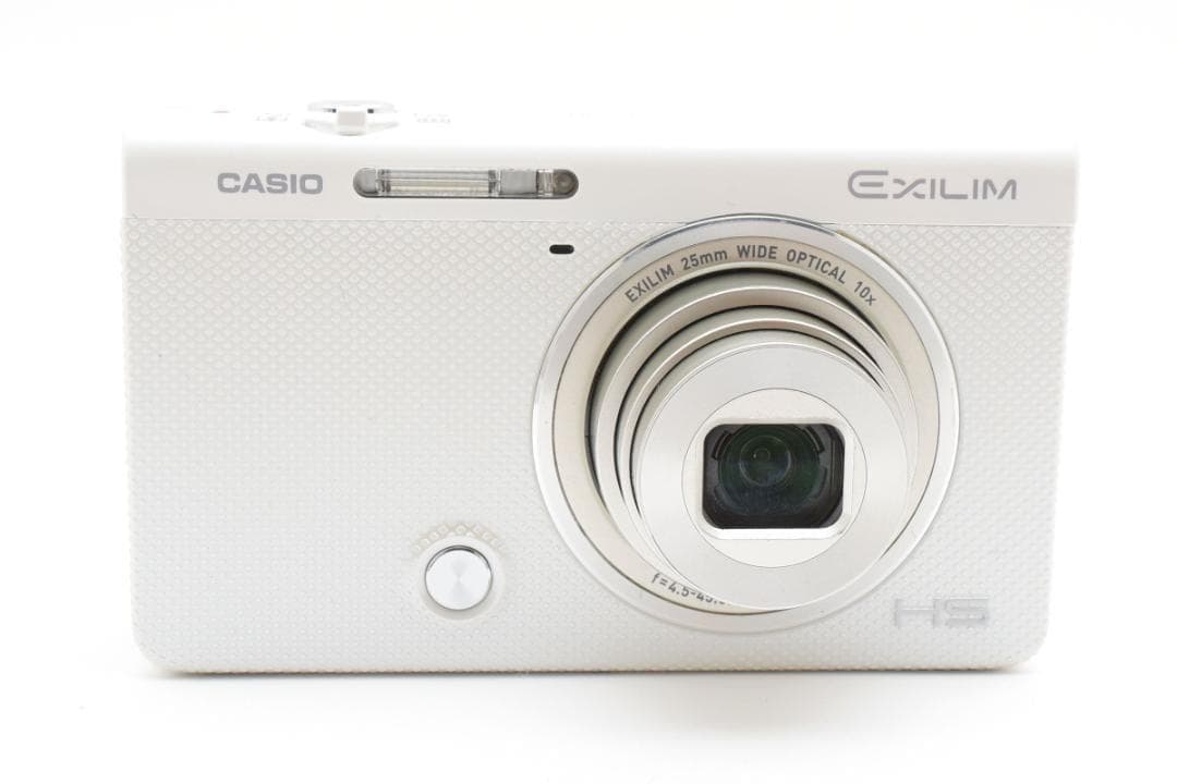 【極美品】 カシオ CASIO EXILIM EX-ZR70 ホワイト 動作良好
