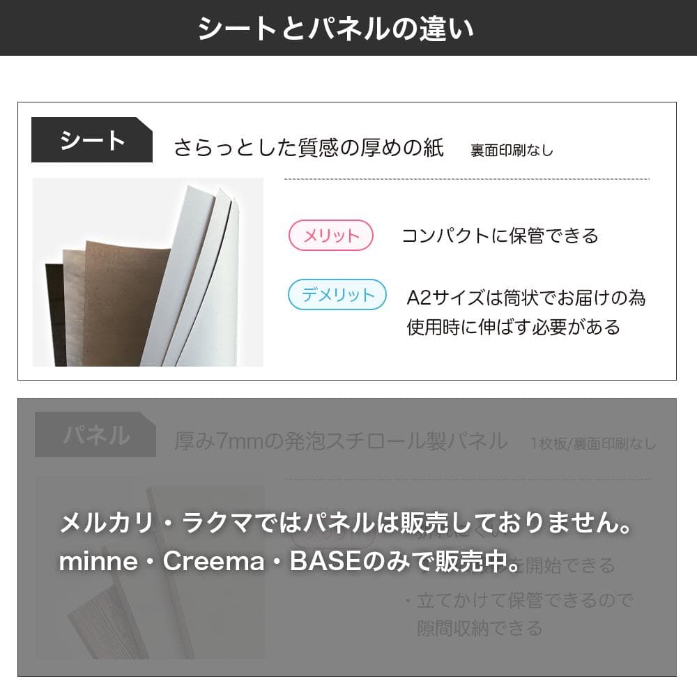 【撮影背景シート】A2 コンクリ5種セット by CheseGENIC