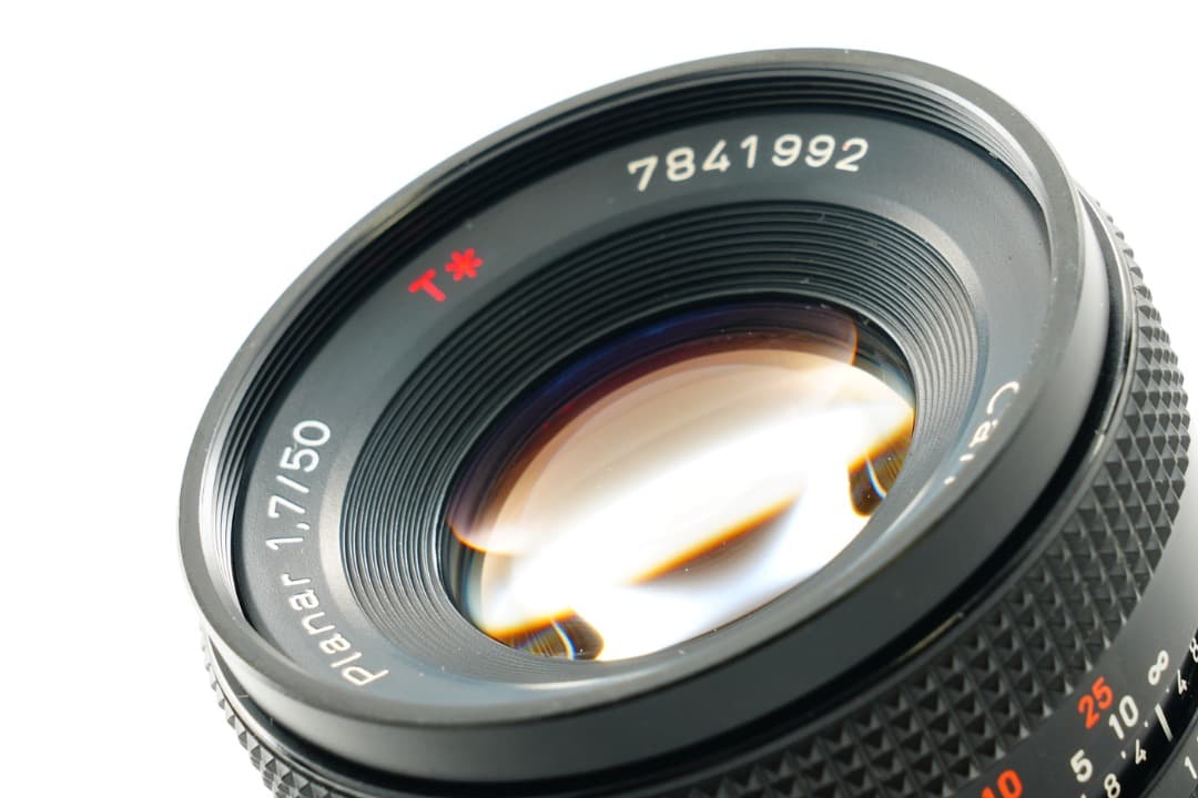 美品 Carl Zeiss Planar 50mm F1.7 MMJ 992