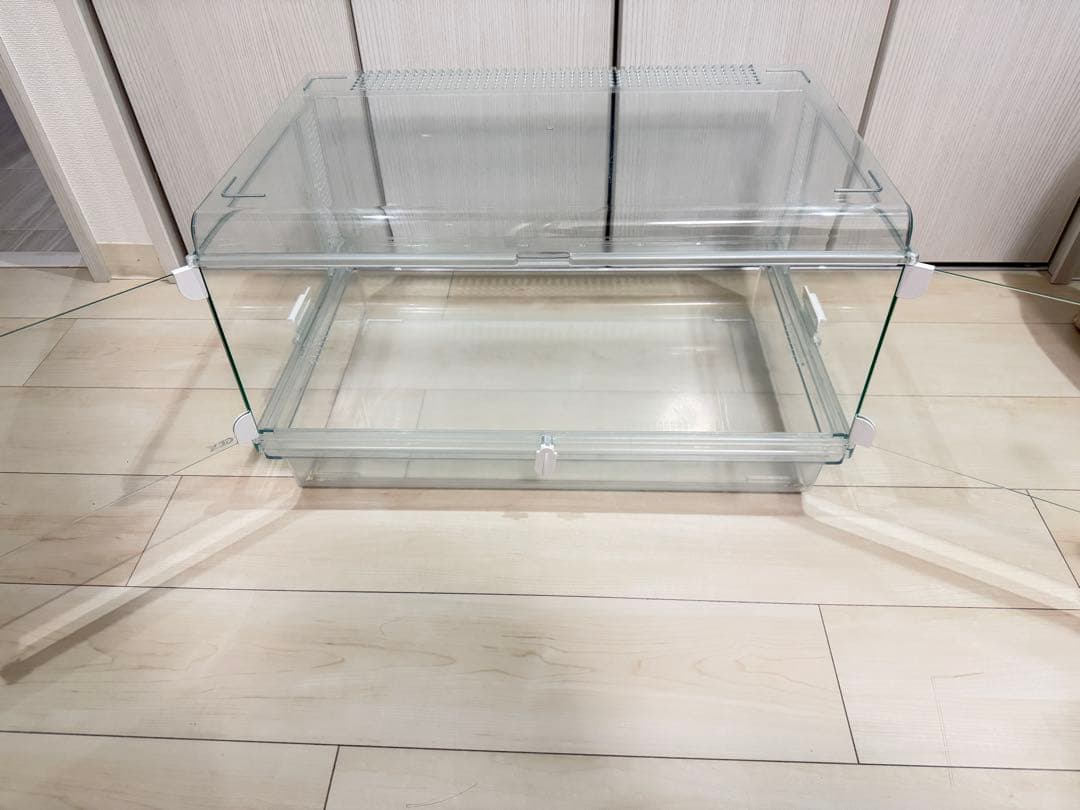 【中古】GEX グラスハーモニー600プラス (新品未開封の床材＆フード付き)
