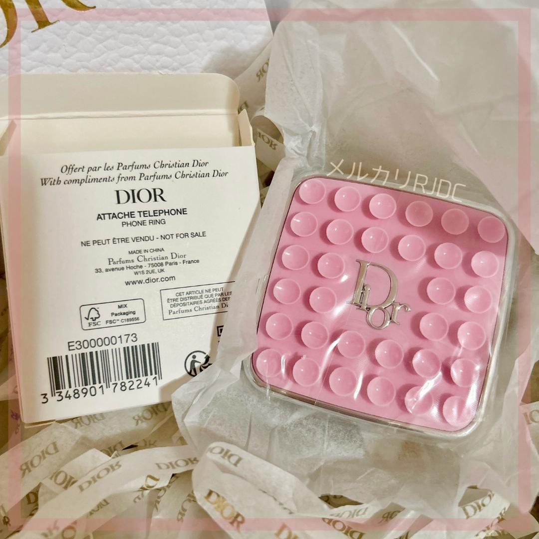 【未開封新品】即完売品✦ 入手困難 DIOR ディオール 吸盤式 フォーンアクセ