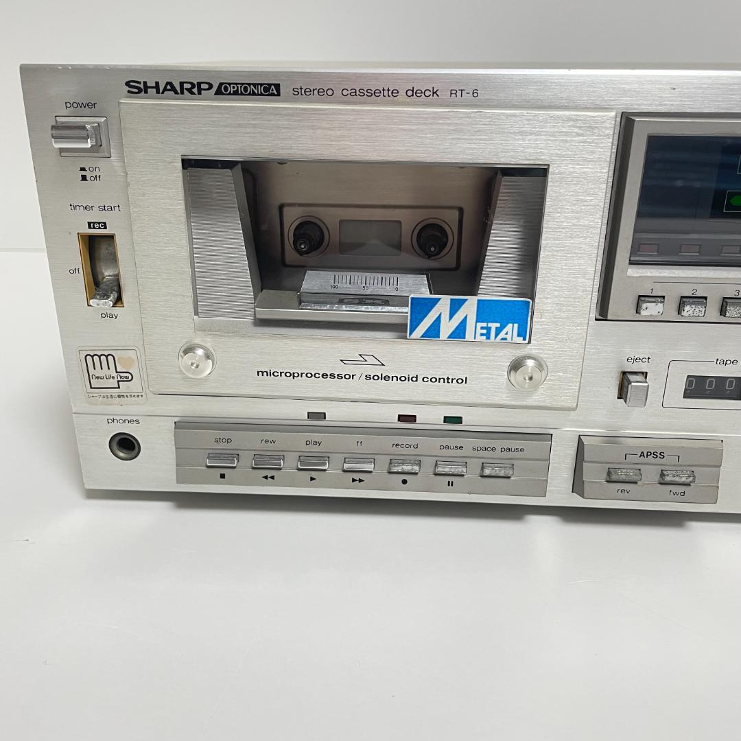 SHARP　OPTONICA　RT-6　ジャンク