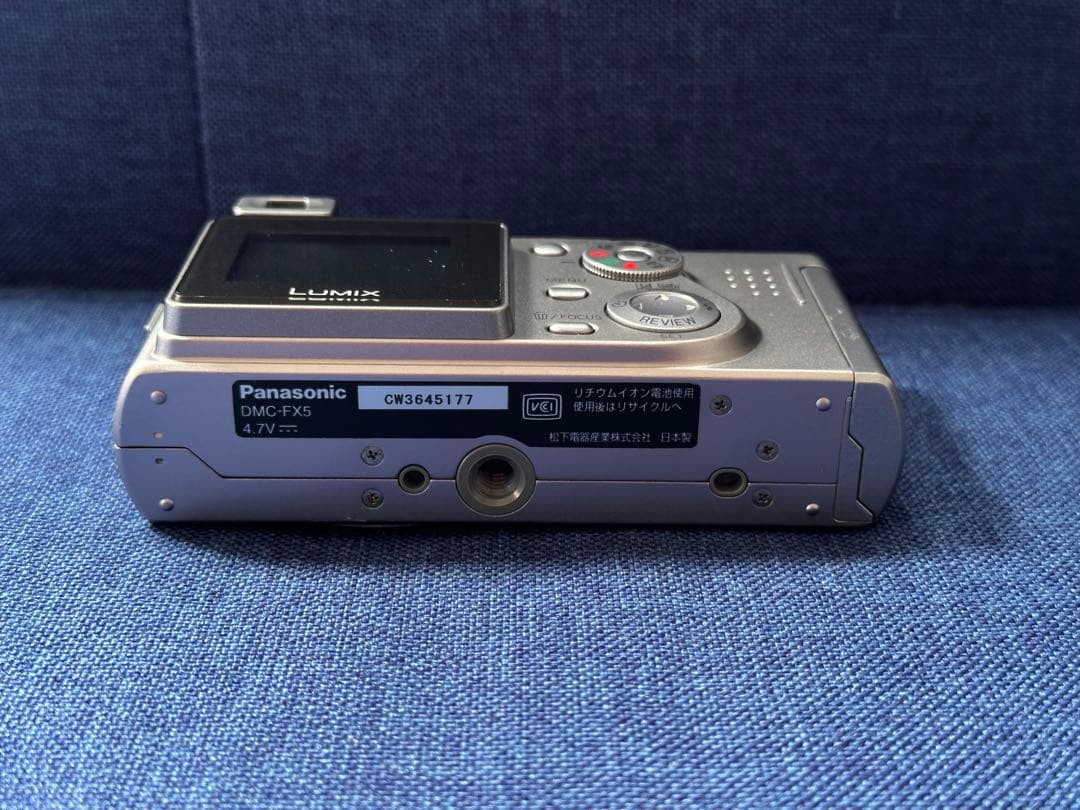 動作確認済み パナソニック LUMIX DMC-FX5 スマホ転送 ６点セット
