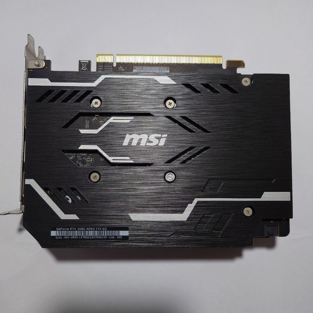GeForce RTX 2060 AERO ITX 6G グラフィックボード