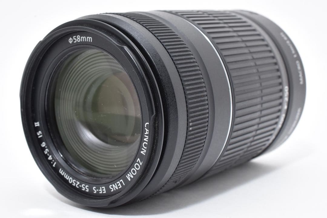 Canon EF-S 55-250mm f/4-5.6 IS II ズームレンズ