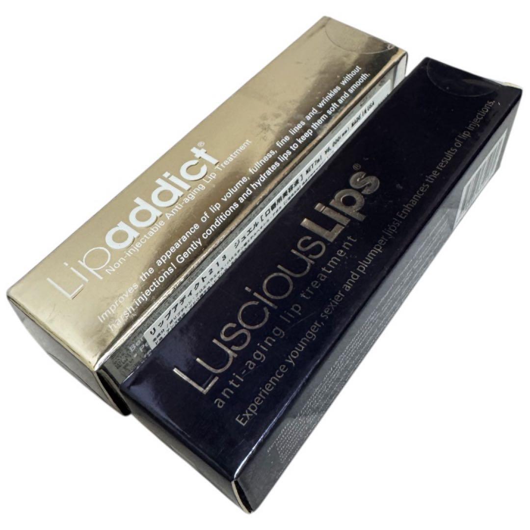 セット　Lipaddict LusciousLips リップ美容液