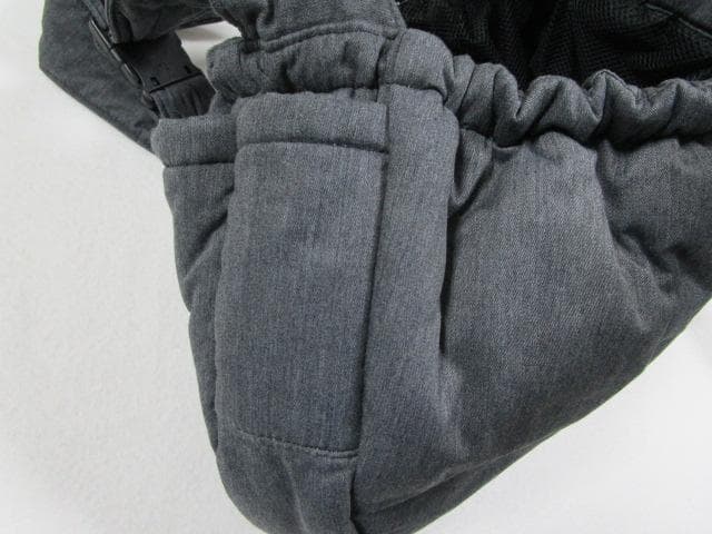PUERTO プエルト　キャリーバッグ　ペット用スリング　チャコール　美品中古