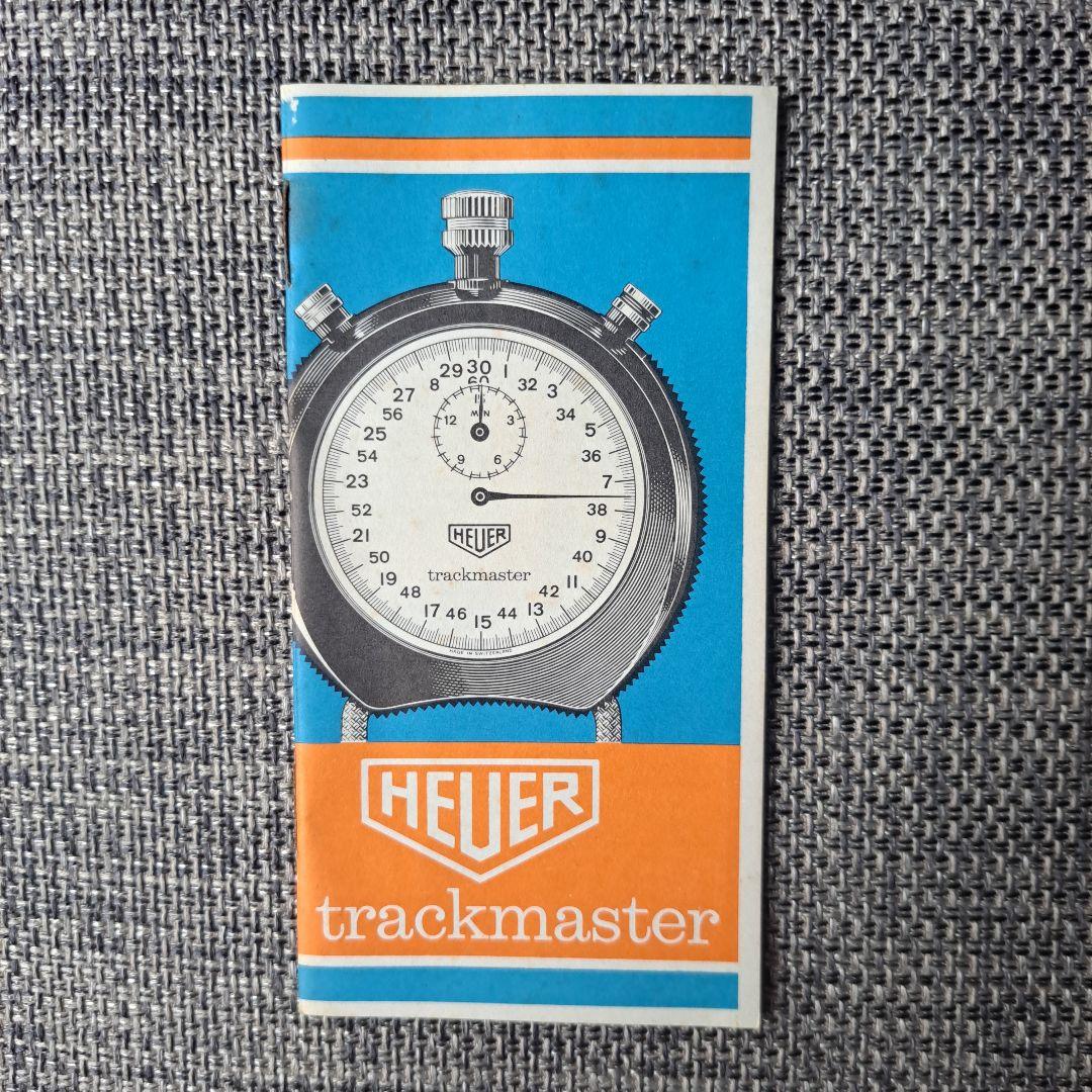 HEUER ホイヤー タグホイヤー ストップウォッチ トラックマスター 手巻き