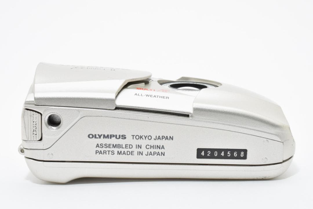 OLYMPUS μ II シルバー コンパクトフィルムカメラ