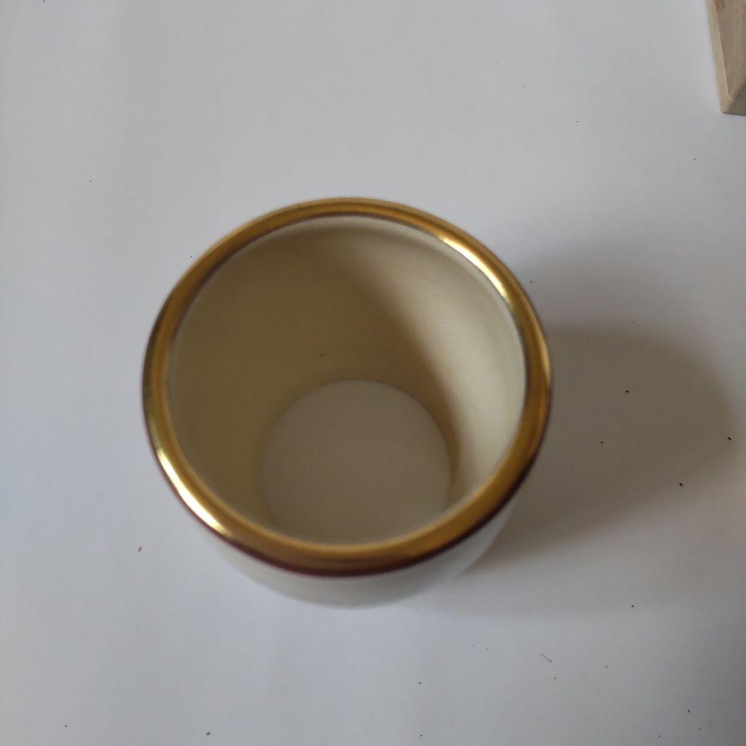 蓋置 京焼 利昇窯 三代目 加藤利昇 作 仁清 松葉 共箱 茶道具 茶器 新品