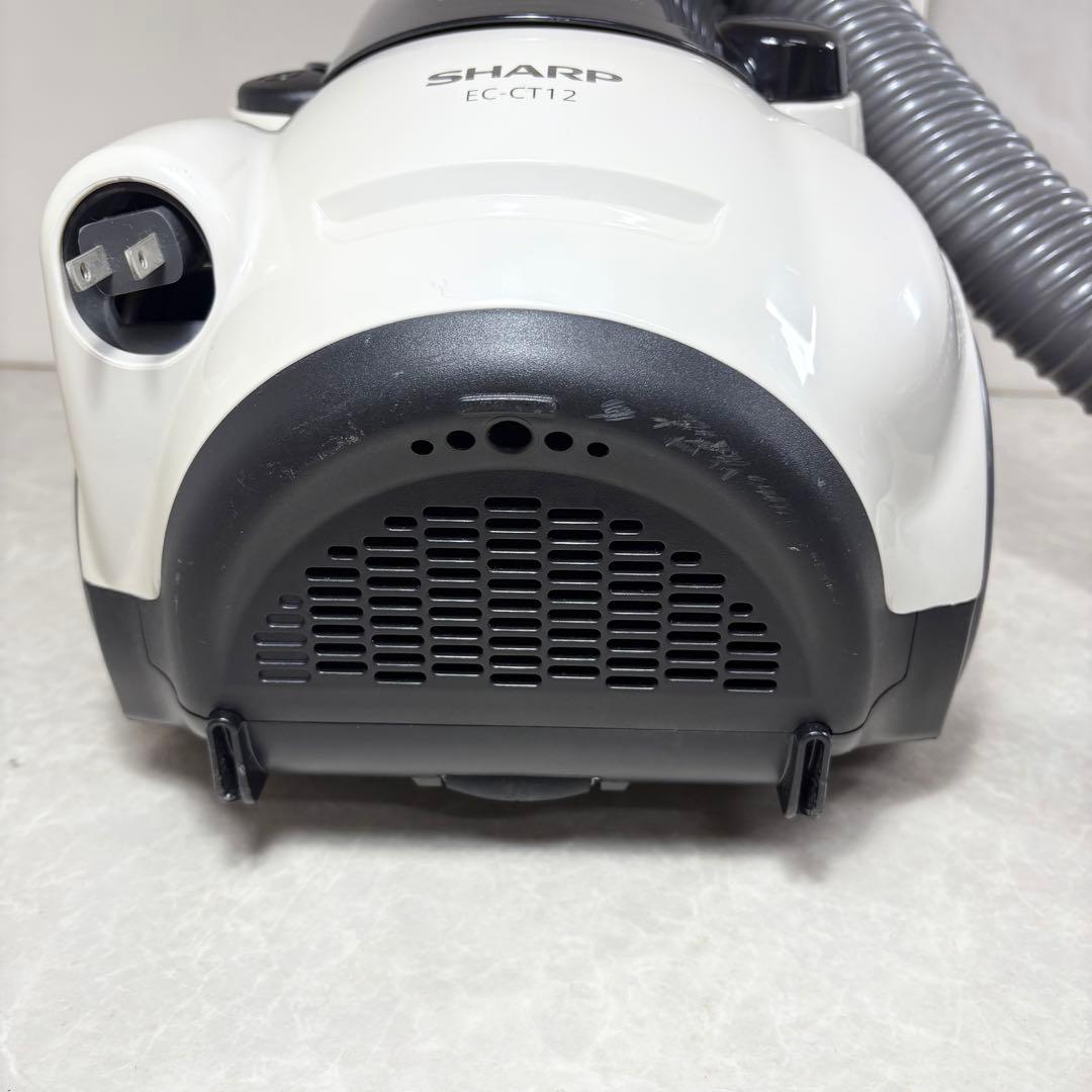 SHARP 床移動形電気 掃除機 EC-CT12-C ホワイト　2018年製