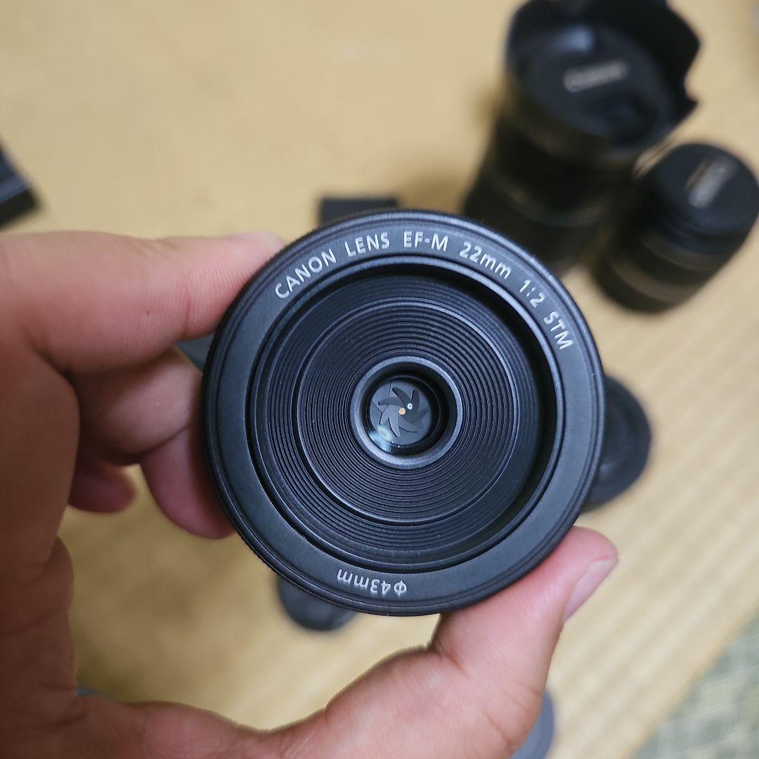 Canon EOS M6 レンズセット 22mm F2 /50mm STM/望遠