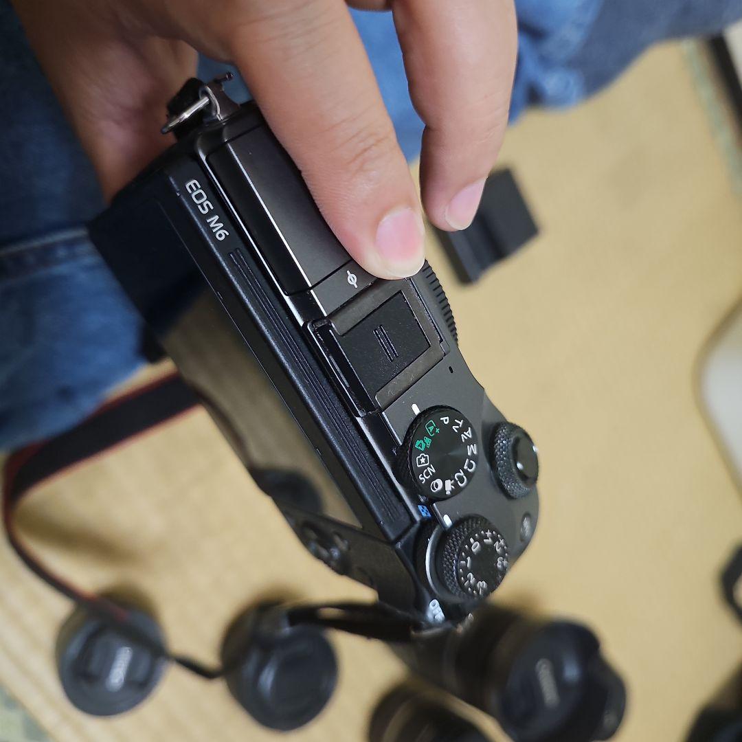 Canon EOS M6 レンズセット 22mm F2 /50mm STM/望遠