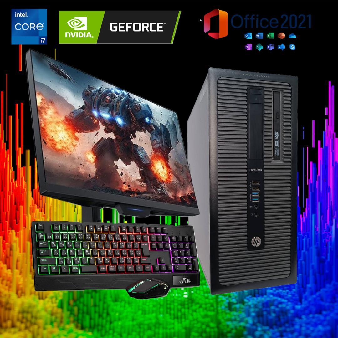 【激安ゲーミングPCフルセット】i7 6700 GTX960 MS Office