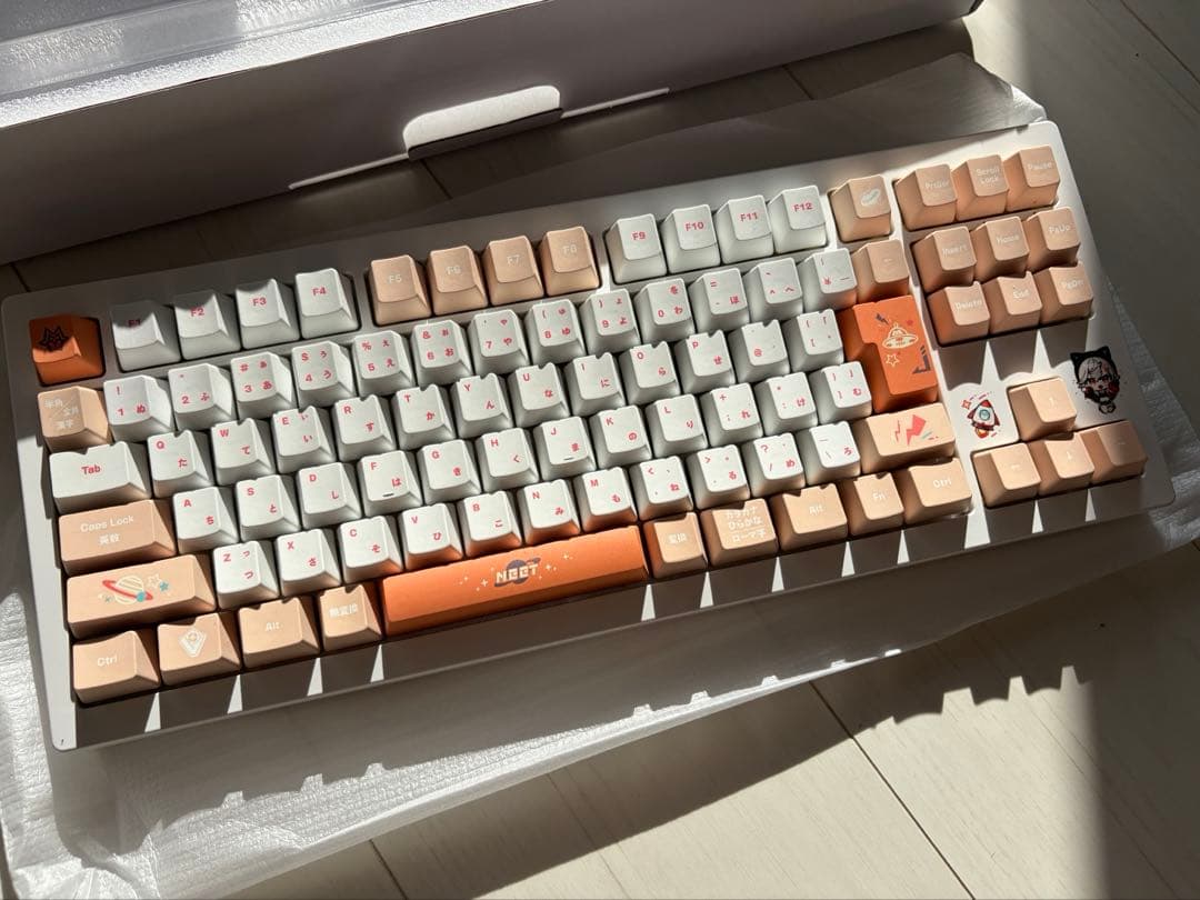 【ぶいすぽ/小森めと】 VSPO! GEAR ゲーミングキーボード【使用感あり】