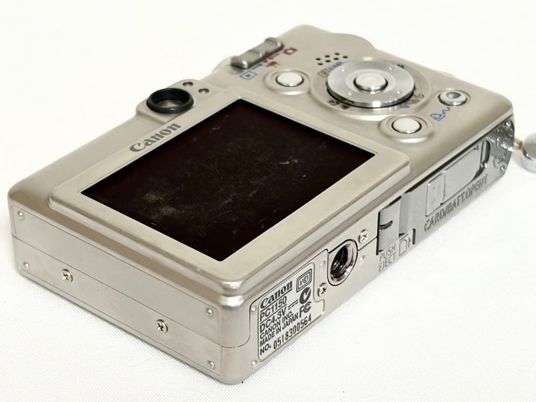 【完動品】Canon IXY DIGITAL 55 AiAF 動作確認済